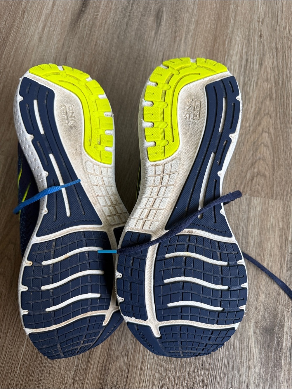 Brooks Glycerin 19 Men's Navy and Blue Running Shoes Size 11.5 - Picture 6 of 9